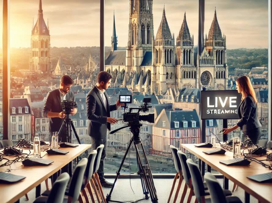 Services de Captation Vidéo et Live Streaming en NormandieServices de captation vidéo et live streaming en Normandie. - WRP Production
