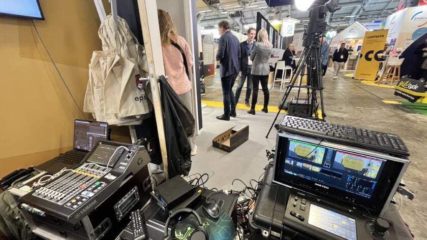 EPSA salon des maires StreamingLive Streaming au Salon des Maires : WRP Production accompagne EPSA pour un live LinkedIn depuis leur stand - WRP Production