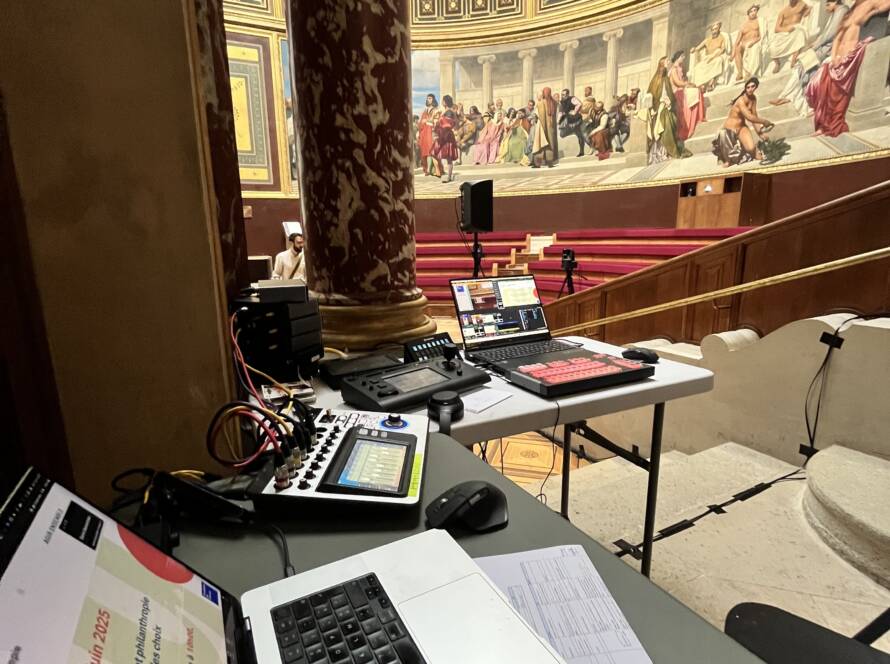 captation video fondation de franceConférence IA & Philanthropie avec la Fondation de France : une captation engagée au cœur du débat éthique - WRP Production