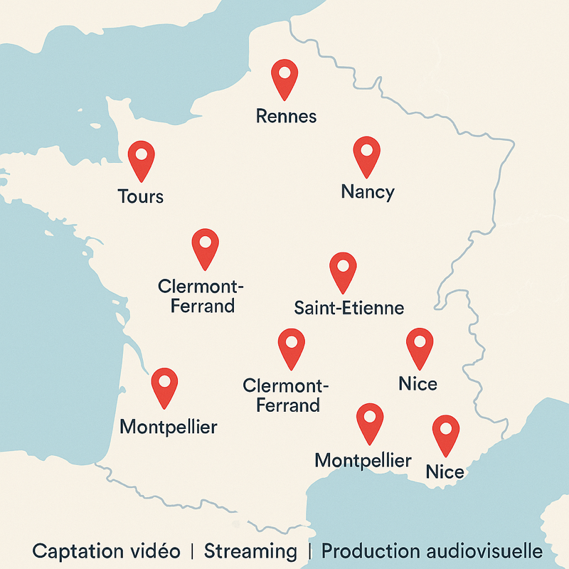 wrpproduction_agence video- streaming_captation_ville_franceWRPProduction étend sa présence : nos prestations audiovisuelles désormais disponibles dans 10 nouvelles villes - WRP Production