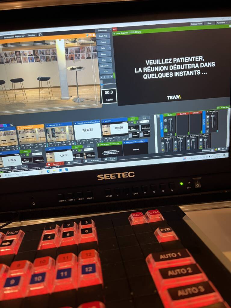 wrpproduction agence streaming paris france – captation prestataire – tbwa - WRP Production wrpproduction agence streaming paris france – captation prestataire – tbwaWebinaire interne pour TBWA : WRPProduction réalise la captation et la diffusion sur Teams - WRP Production