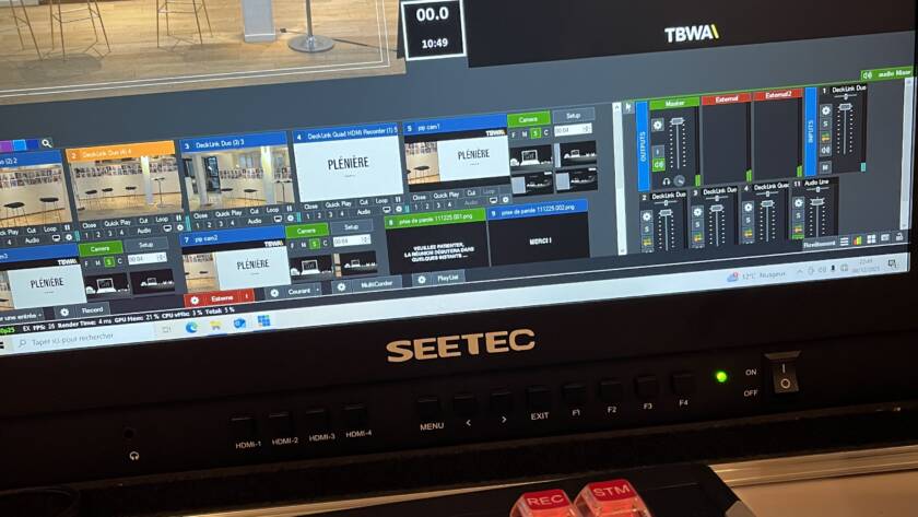 wrpproduction agence streaming paris france – captation prestataire – tbwaWebinaire interne pour TBWA : WRPProduction réalise la captation et la diffusion sur Teams - WRP Production
