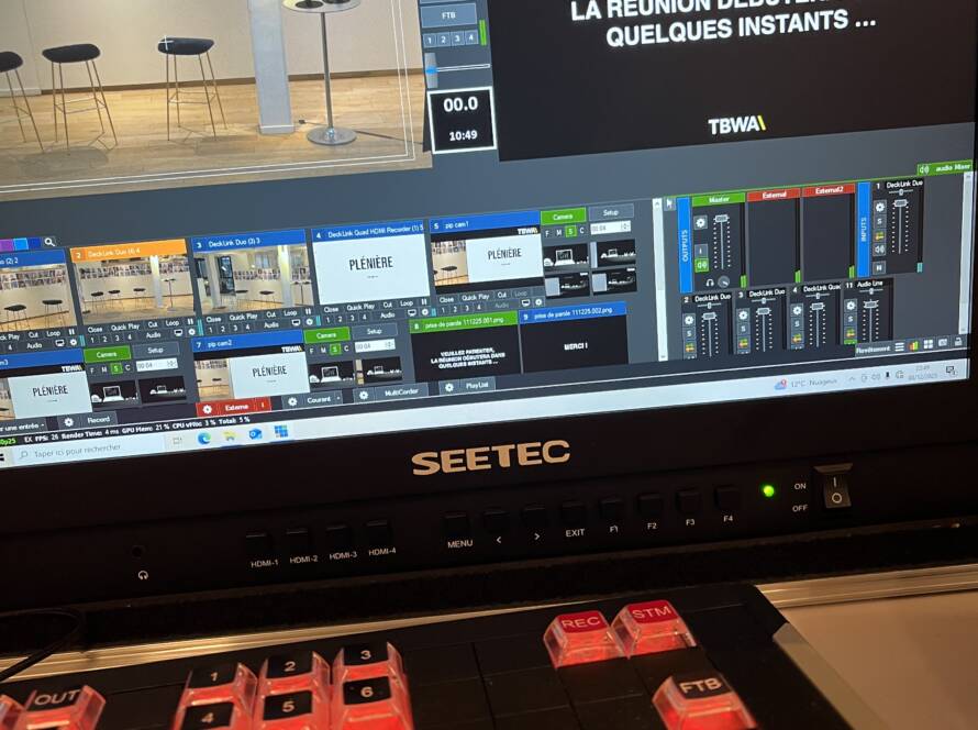 wrpproduction agence streaming paris france – captation prestataire – tbwaWebinaire interne pour TBWA : WRPProduction réalise la captation et la diffusion sur Teams - WRP Production