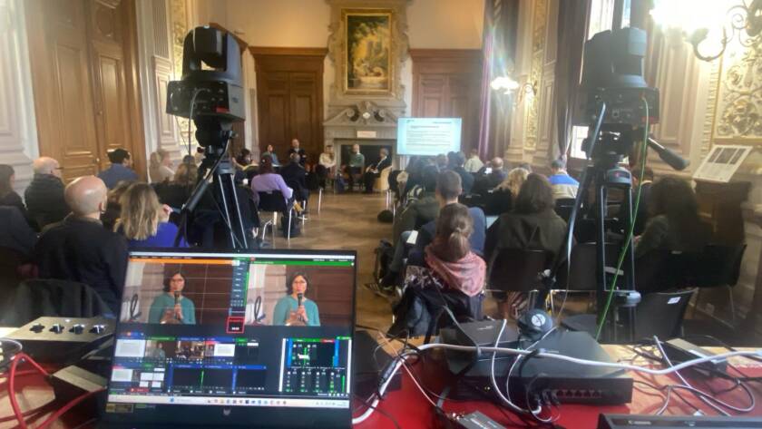 conference amo institut du climat webinaireCaptation et streaming de la conférence AMO & IDHEAL à l'Académie du Climat - WRP Production