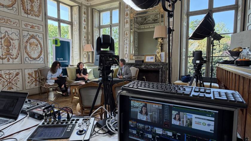 webinaire chateau de guermantes bouygue immobilier prestataire streamingLive streaming Bouygues Immobilier au Château de Guermantes – Lancement du programme Bussy-Saint-Georges - WRP Production